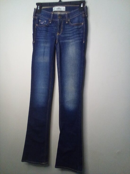 Hollister Denim - Hollister Jeans Women Juniors 00R 00 23 x 33 Blue